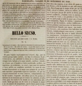 Sección/Section: Bello Secso/Fair Sex